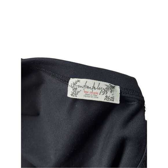 Free People Cross My Heart Duo Bodysuit Black size L - Picture 7 of 13